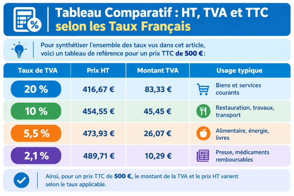 TVA à Partir du TTC