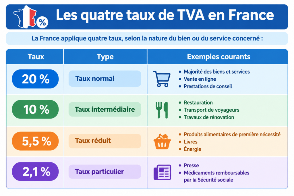 calcul de la TVA