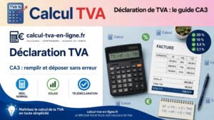 Read more about the article Déclaration de TVA (CA3) : le guide complet pour bien la remplir
