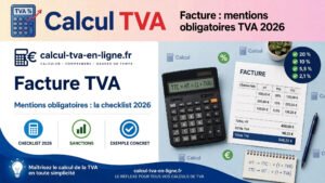 Read more about the article Mentions obligatoires facture TVA : la checklist complète 2026
