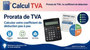 Read more about the article Prorata de TVA : comment calculer votre coefficient de déduction (guide 2026)