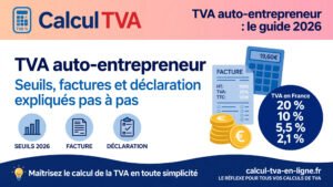 Read more about the article TVA auto-entrepreneur : seuils, factures et déclaration — le guide 2026