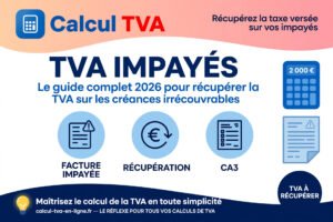 Read more about the article TVA impayés : comment récupérer la taxe sur vos créances irrécouvrables en 2026