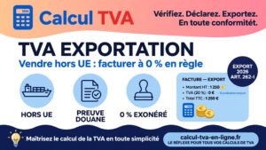 Read more about the article TVA exportation hors UE : le guide complet pour facturer à 0 % en 2026