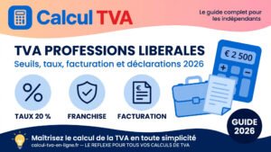 Read more about the article TVA profession libérale : le guide complet 2026