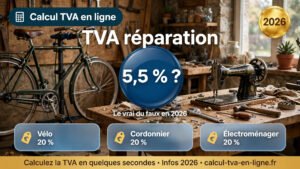 Read more about the article TVA réparation : quel taux en 2026 ? Le vrai du faux complet